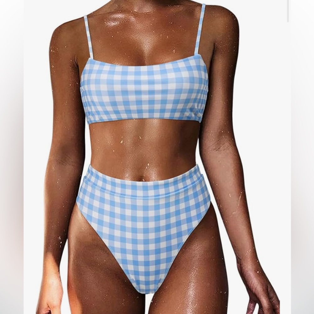 Moshengqi High Waisted Bikini